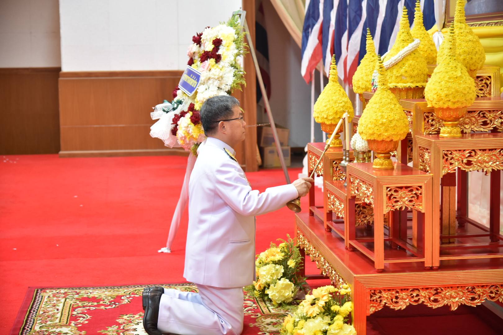 พช.ลำปาง ร่วมพิธีวันที่ระลึกคล้ายวันสวรรคตสมเด็จพระนารายณ์มหาราช
