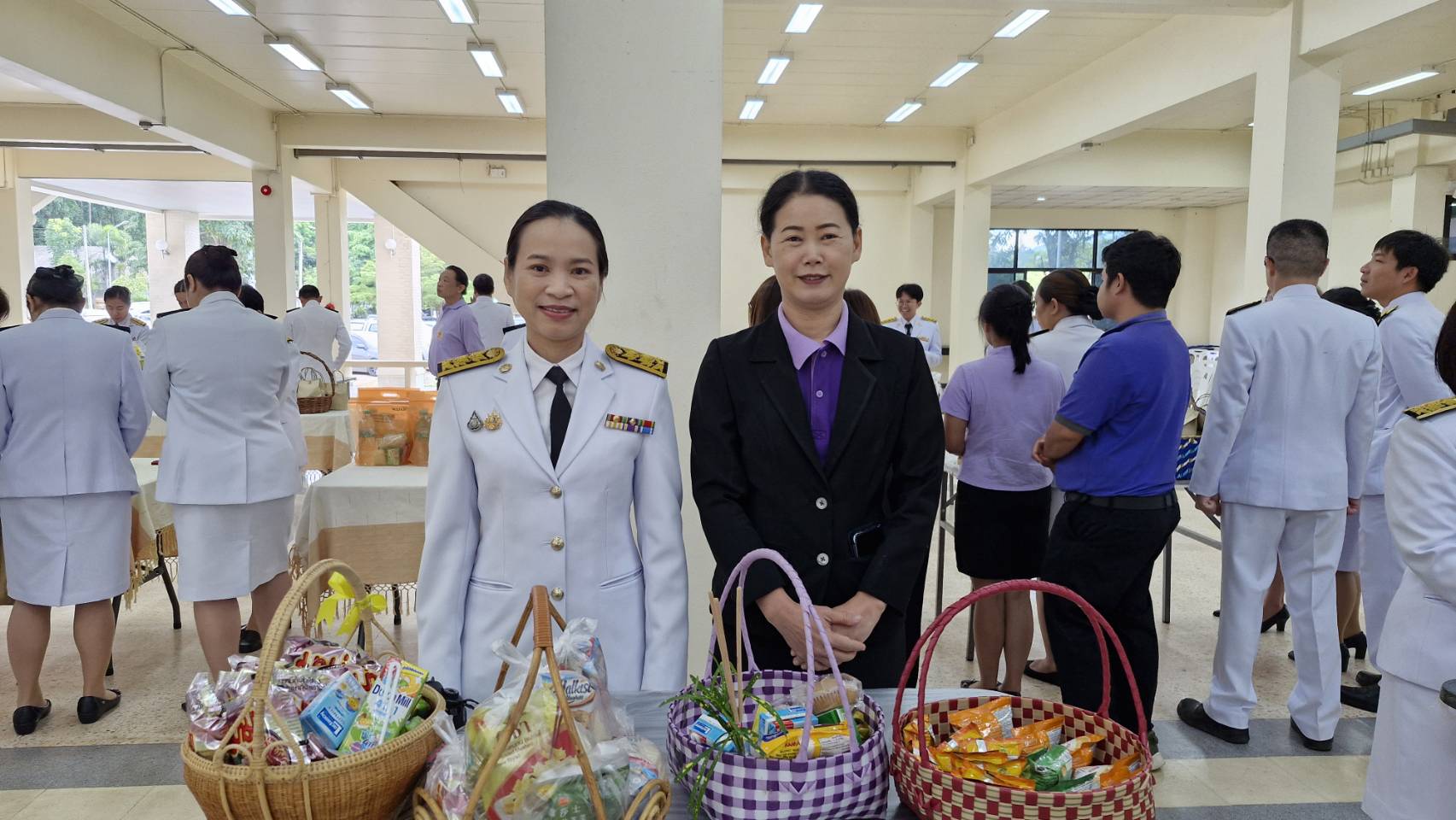 พช.ลำปาง ร่วมพิธีเจริญพระพุทธมนต์และทำบุญตักบาตรถวายพระราชกุศล พระเจ้าวรวงศ์เธอ พระองค์เจ้าโสมสวลี กรมหมื่นสุทธนารีนาถ เนื่องในวันคล้ายวันประสูติ