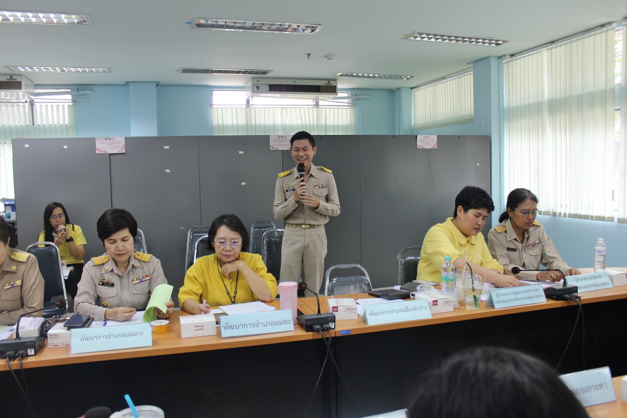 พช.ลำปาง ดำเนินการประชุมผู้บริหารและนักวิชาการพัฒนาชุมชน สำนักงานพัฒนาชุมชนจังหวัดลำปาง ครั้งที่ 5/2568