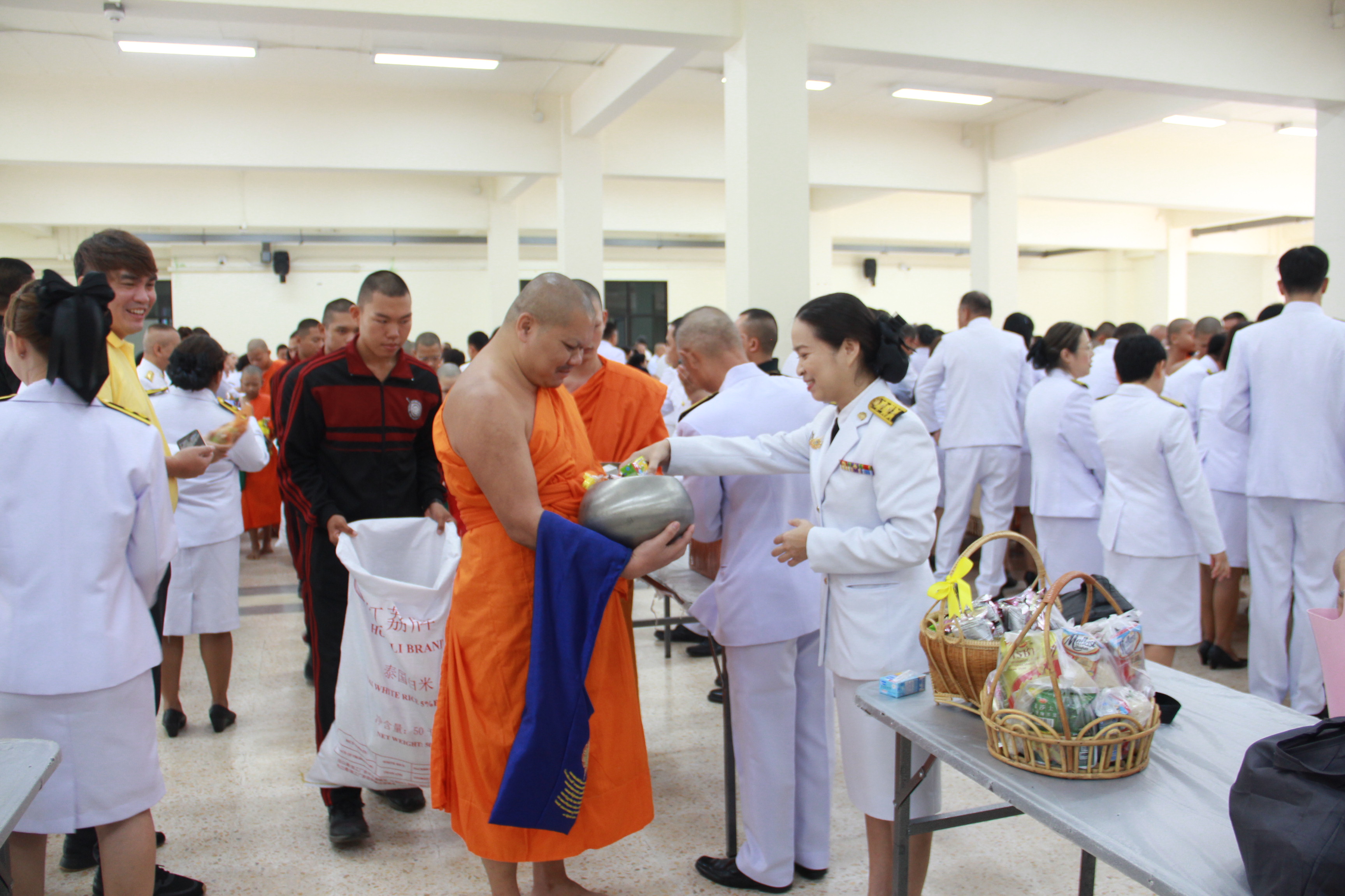 พช.ลำปาง ร่วมพิธีเจริญพระพุทธมนต์และทำบุญตักบาตรถวายพระราชกุศล พระเจ้าวรวงศ์เธอ พระองค์เจ้าโสมสวลี กรมหมื่นสุทธนารีนาถ เนื่องในวันคล้ายวันประสูติ