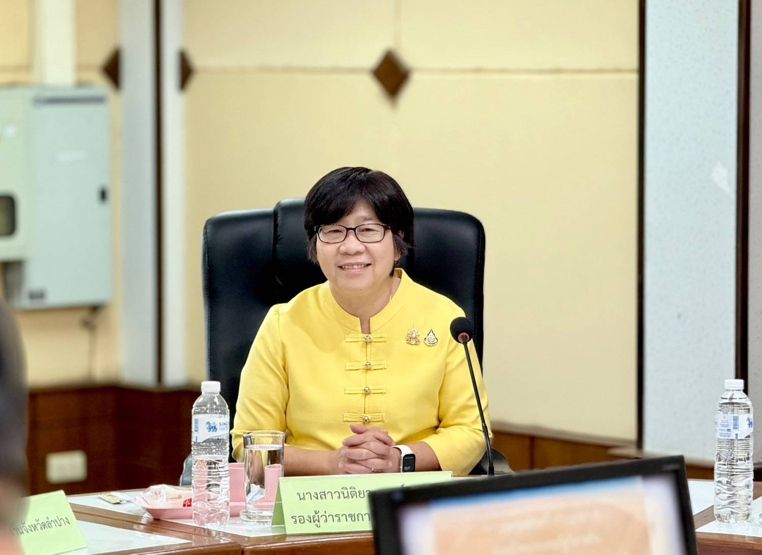 พช.ลำปาง ร่วมประชุมนายอำเภอ หัวหน้าส่วนราชการและรัฐวิสาหกิจในสังกัดกระทรวงมหาดไทย ประจำเดือนกรกฎาคม 2568