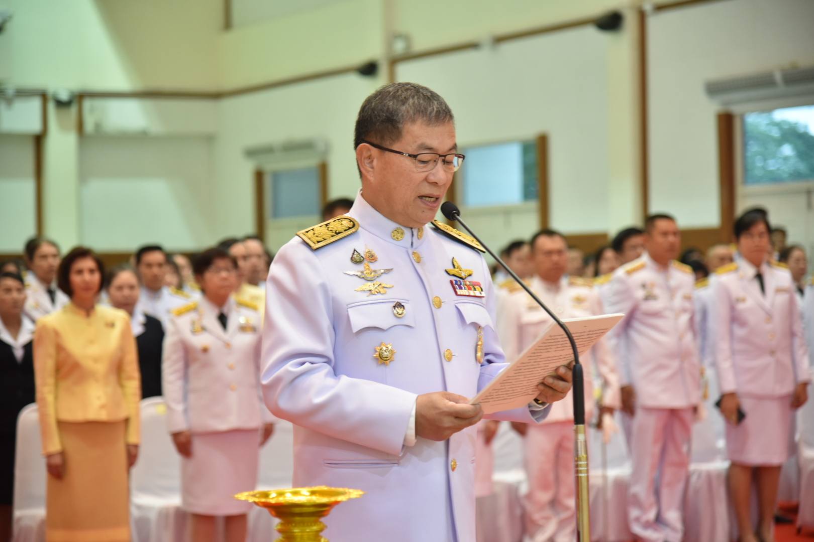 พช.ลำปาง ร่วมพิธีวันที่ระลึกคล้ายวันสวรรคตสมเด็จพระนารายณ์มหาราช