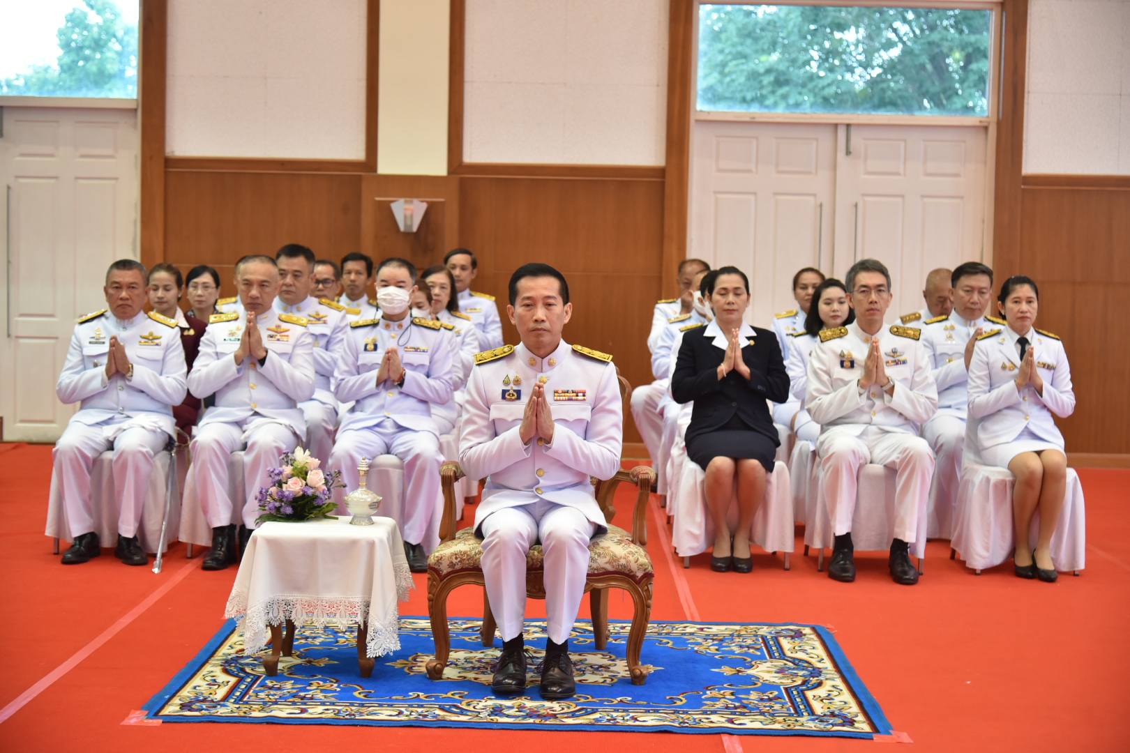 พช.ลำปาง ร่วมพิธีเจริญพระพุทธมนต์และทำบุญตักบาตรถวายพระราชกุศล พระเจ้าวรวงศ์เธอ พระองค์เจ้าโสมสวลี กรมหมื่นสุทธนารีนาถ เนื่องในวันคล้ายวันประสูติ