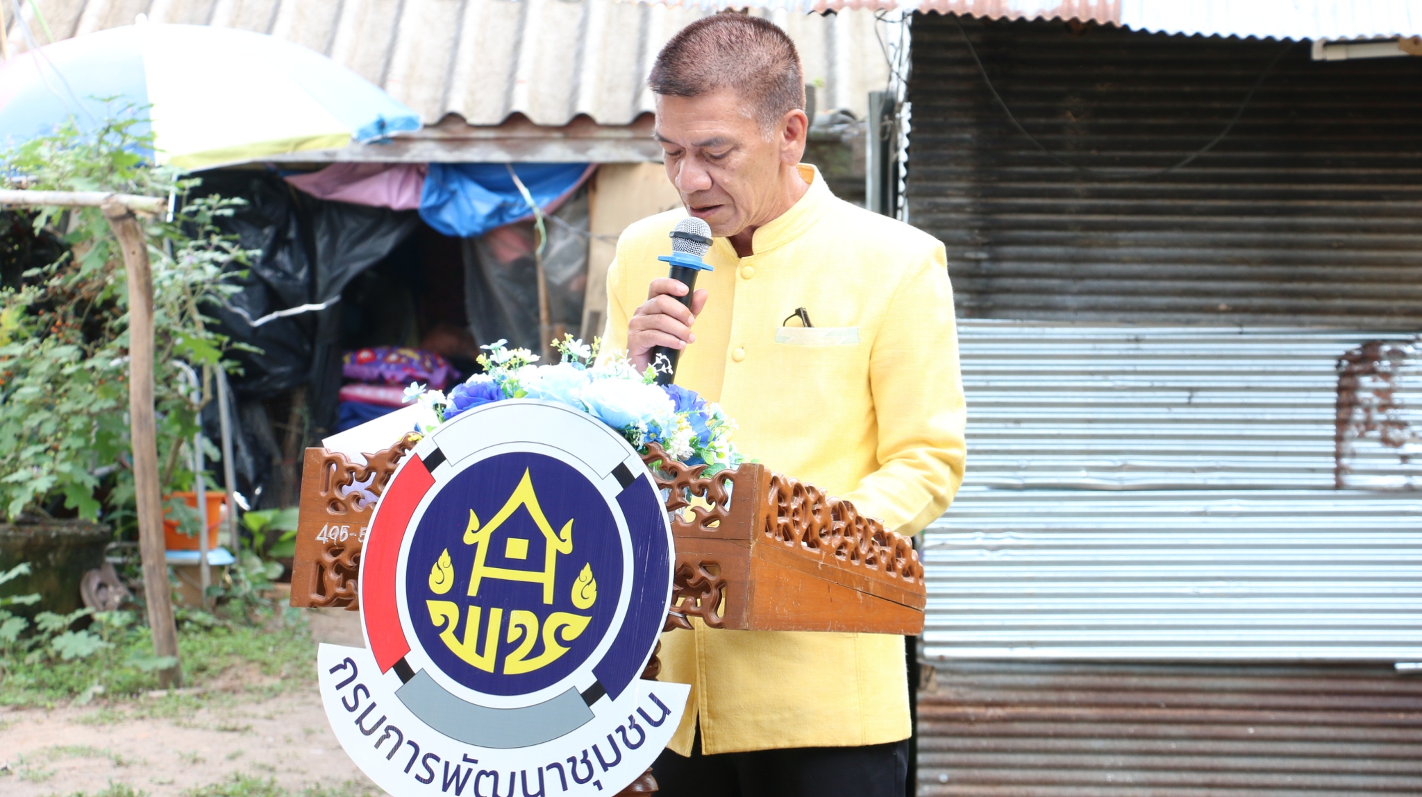 พช.ลำปาง จัดพิธีมอบบ้านตามโครงการบ้านห่วงใยจากใจ GLO ประจำปี 2568