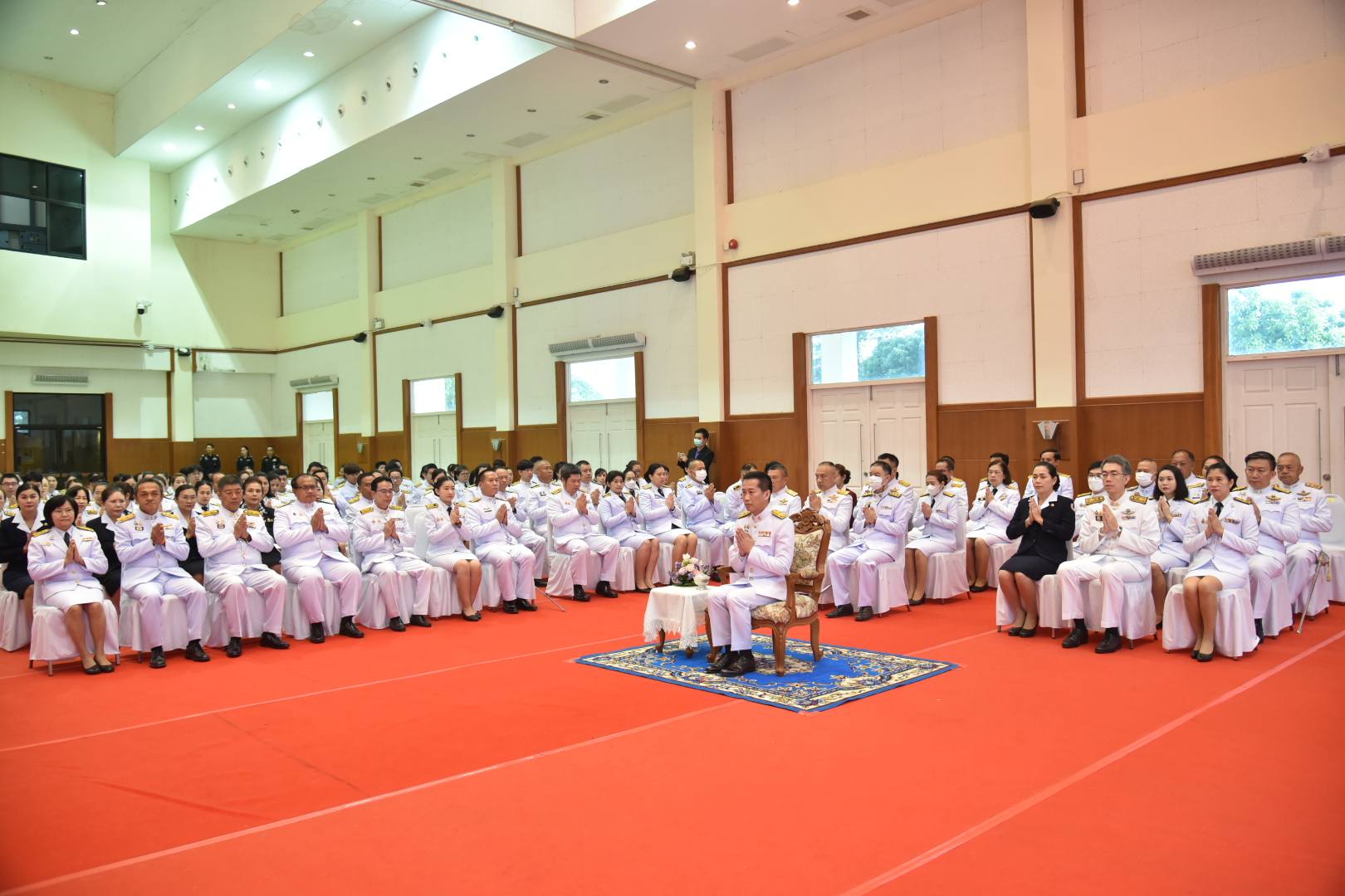 พช.ลำปาง ร่วมพิธีเจริญพระพุทธมนต์และทำบุญตักบาตรถวายพระราชกุศล พระเจ้าวรวงศ์เธอ พระองค์เจ้าโสมสวลี กรมหมื่นสุทธนารีนาถ เนื่องในวันคล้ายวันประสูติ