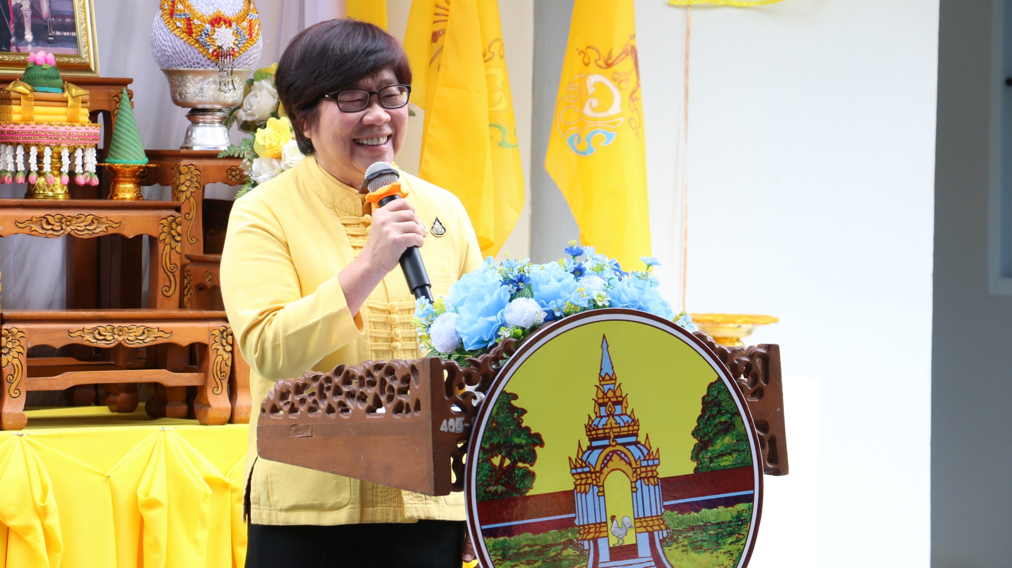 พช.ลำปาง จัดพิธีมอบบ้านตามโครงการบ้านห่วงใยจากใจ GLO ประจำปี 2568