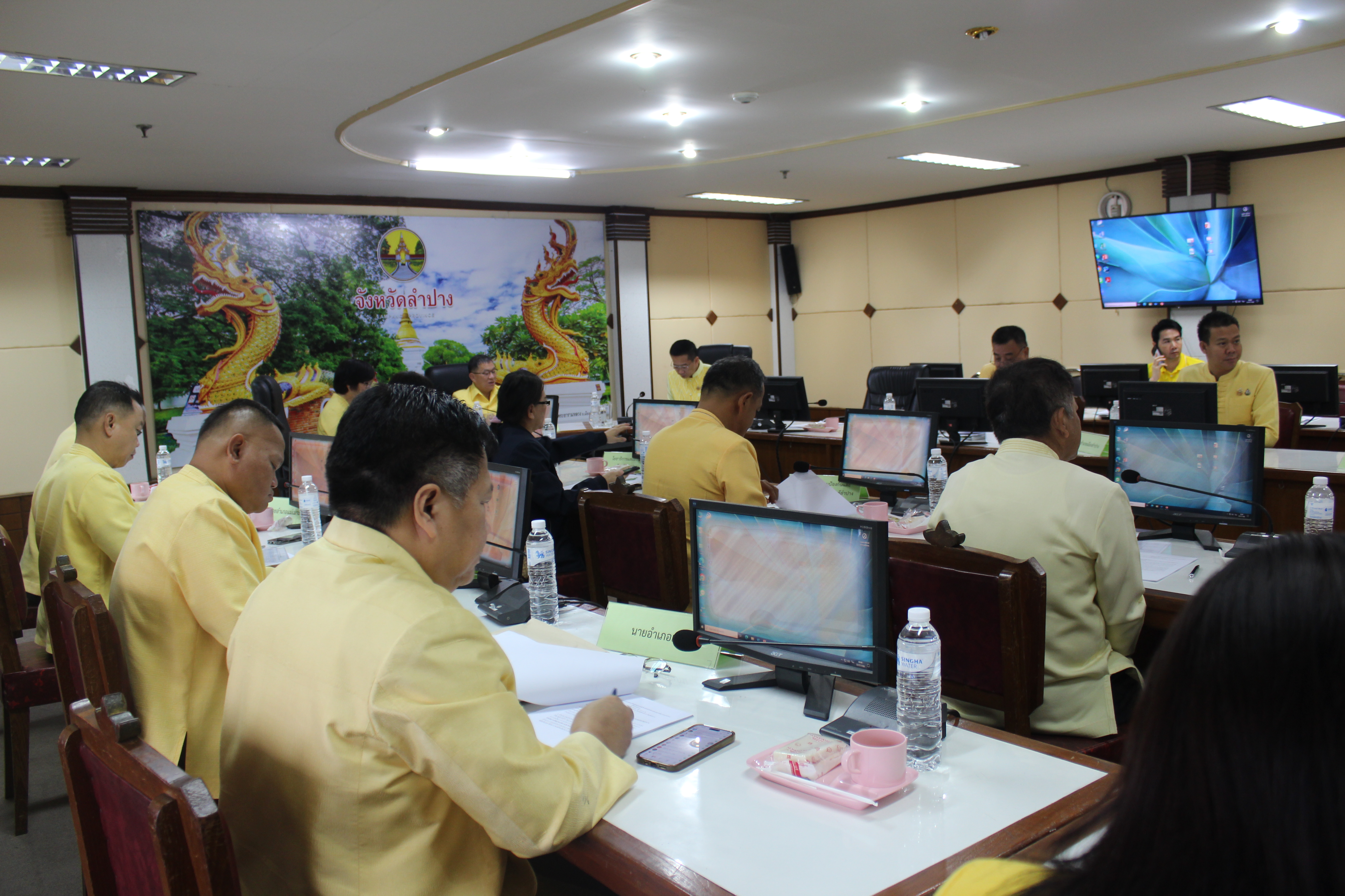 พช.ลำปาง ร่วมประชุมนายอำเภอ หัวหน้าส่วนราชการและรัฐวิสาหกิจในสังกัดกระทรวงมหาดไทย ประจำเดือนกรกฎาคม 2568