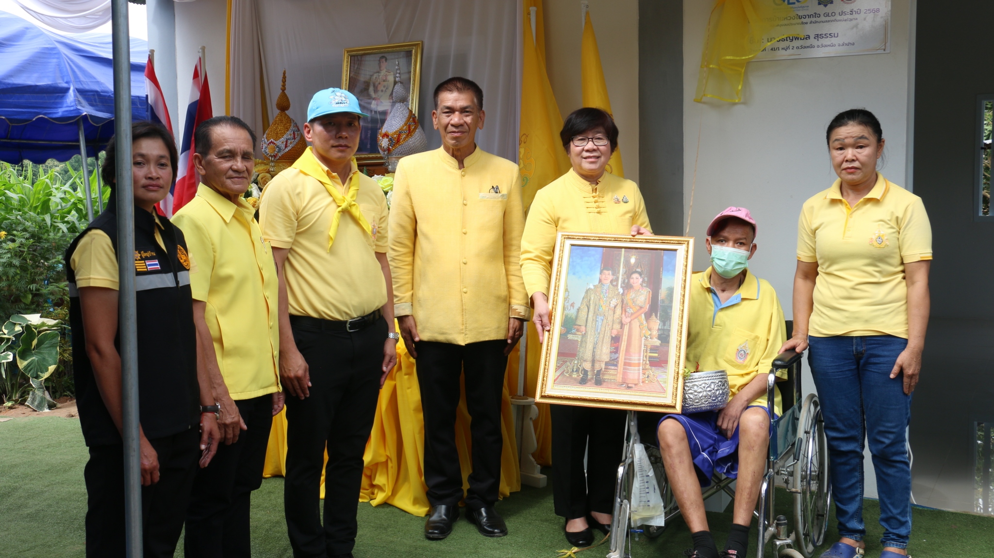 พช.ลำปาง จัดพิธีมอบบ้านตามโครงการบ้านห่วงใยจากใจ GLO ประจำปี 2568