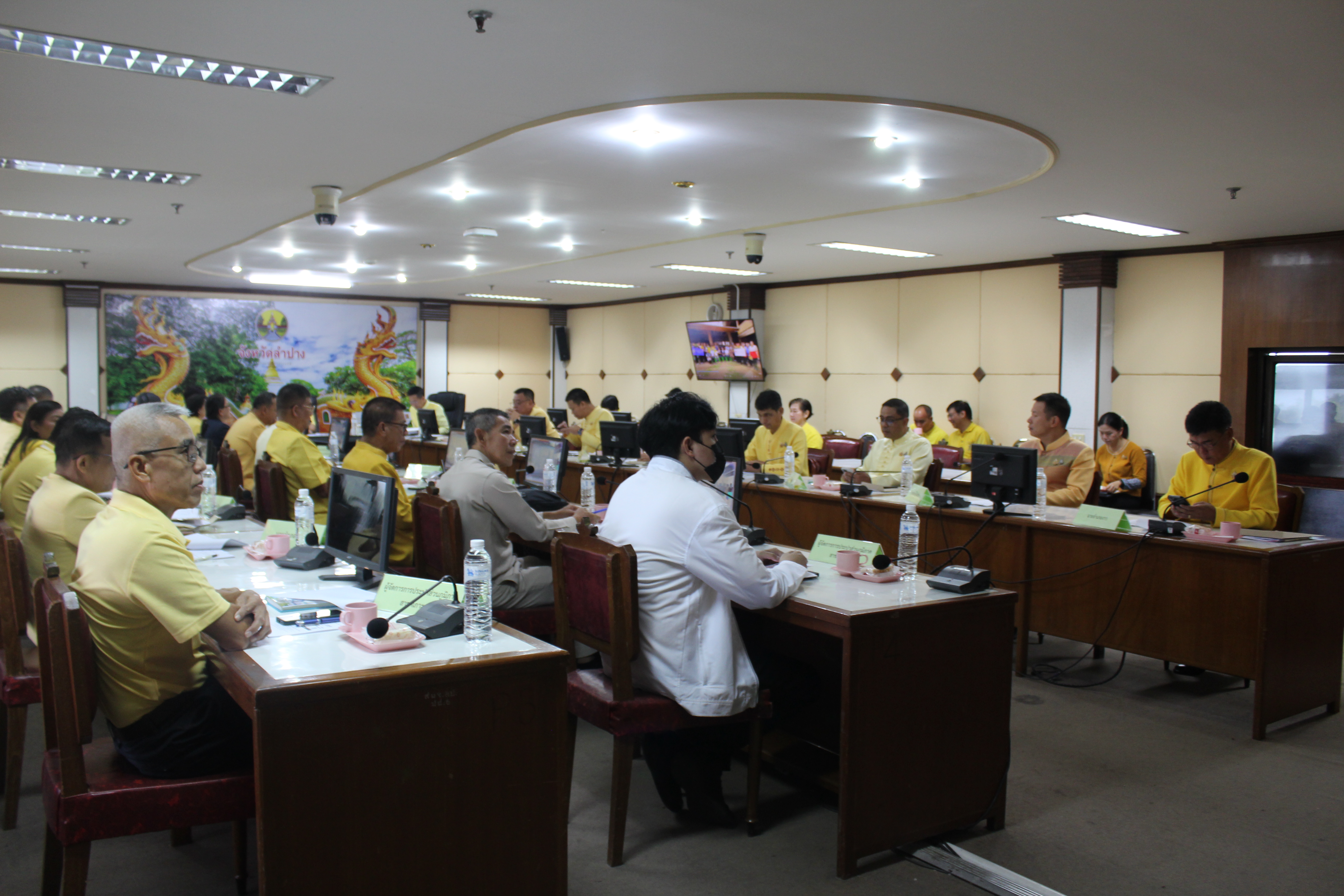 พช.ลำปาง ร่วมประชุมนายอำเภอ หัวหน้าส่วนราชการและรัฐวิสาหกิจในสังกัดกระทรวงมหาดไทย ประจำเดือนกรกฎาคม 2568