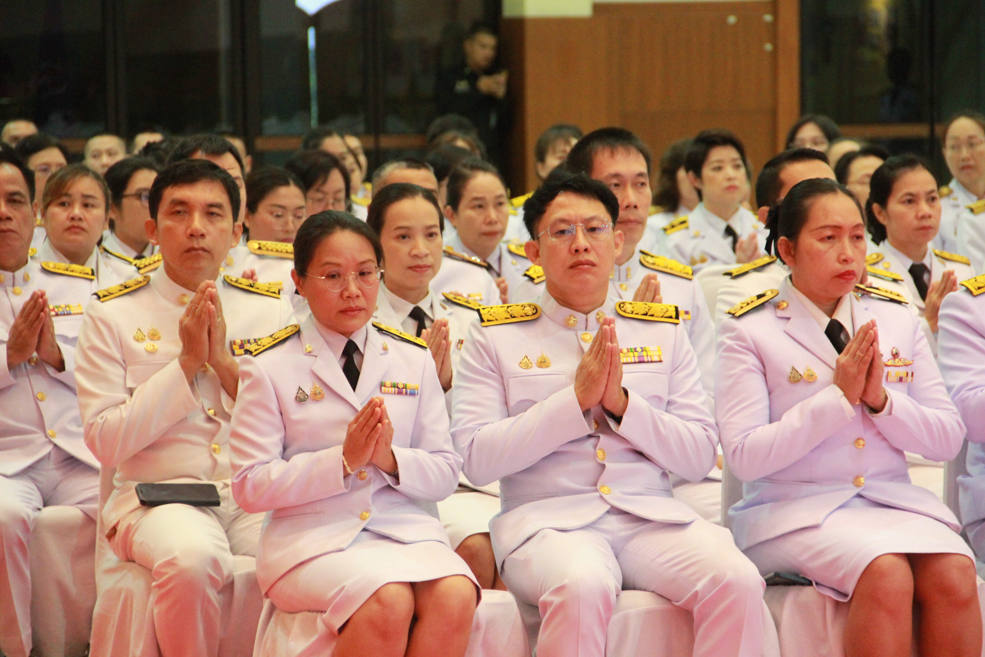 พช.ลำปาง ร่วมพิธีเจริญพระพุทธมนต์และทำบุญตักบาตรถวายพระราชกุศล พระเจ้าวรวงศ์เธอ พระองค์เจ้าโสมสวลี กรมหมื่นสุทธนารีนาถ เนื่องในวันคล้ายวันประสูติ
