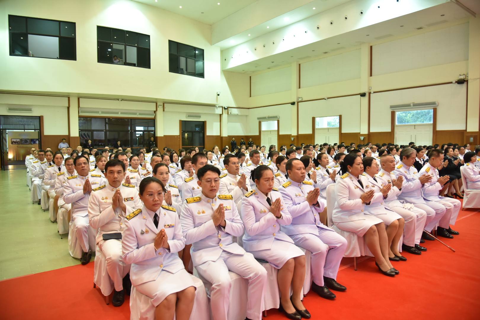 พช.ลำปาง ร่วมพิธีเจริญพระพุทธมนต์และทำบุญตักบาตรถวายพระราชกุศล พระเจ้าวรวงศ์เธอ พระองค์เจ้าโสมสวลี กรมหมื่นสุทธนารีนาถ เนื่องในวันคล้ายวันประสูติ
