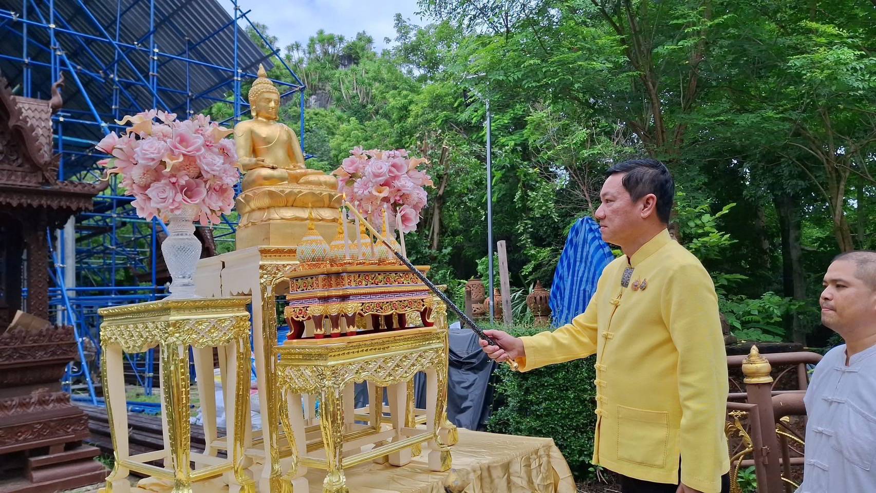 พช.ลำปาง ร่วมเปิดโครงการคืนธรรมชาติสู่ธรรม ปีที่ 8 ในพระสังฆราชูปถัมภ์ ณ วัดถ้ำสุขเกษมสวรรค์ ตำบลแม่ถอด อำเภอเถิน จังหวัดลำปาง