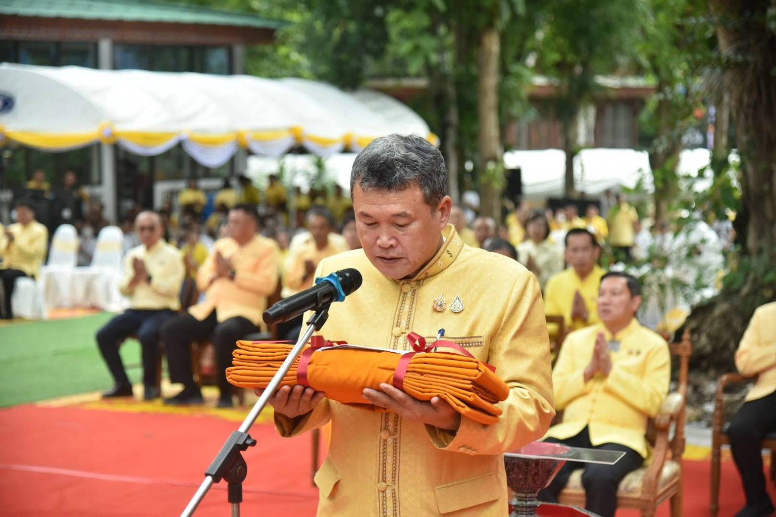 พช.ลำปาง ร่วมเปิดโครงการคืนธรรมชาติสู่ธรรม ปีที่ 8 ในพระสังฆราชูปถัมภ์ ณ วัดถ้ำสุขเกษมสวรรค์ ตำบลแม่ถอด อำเภอเถิน จังหวัดลำปาง