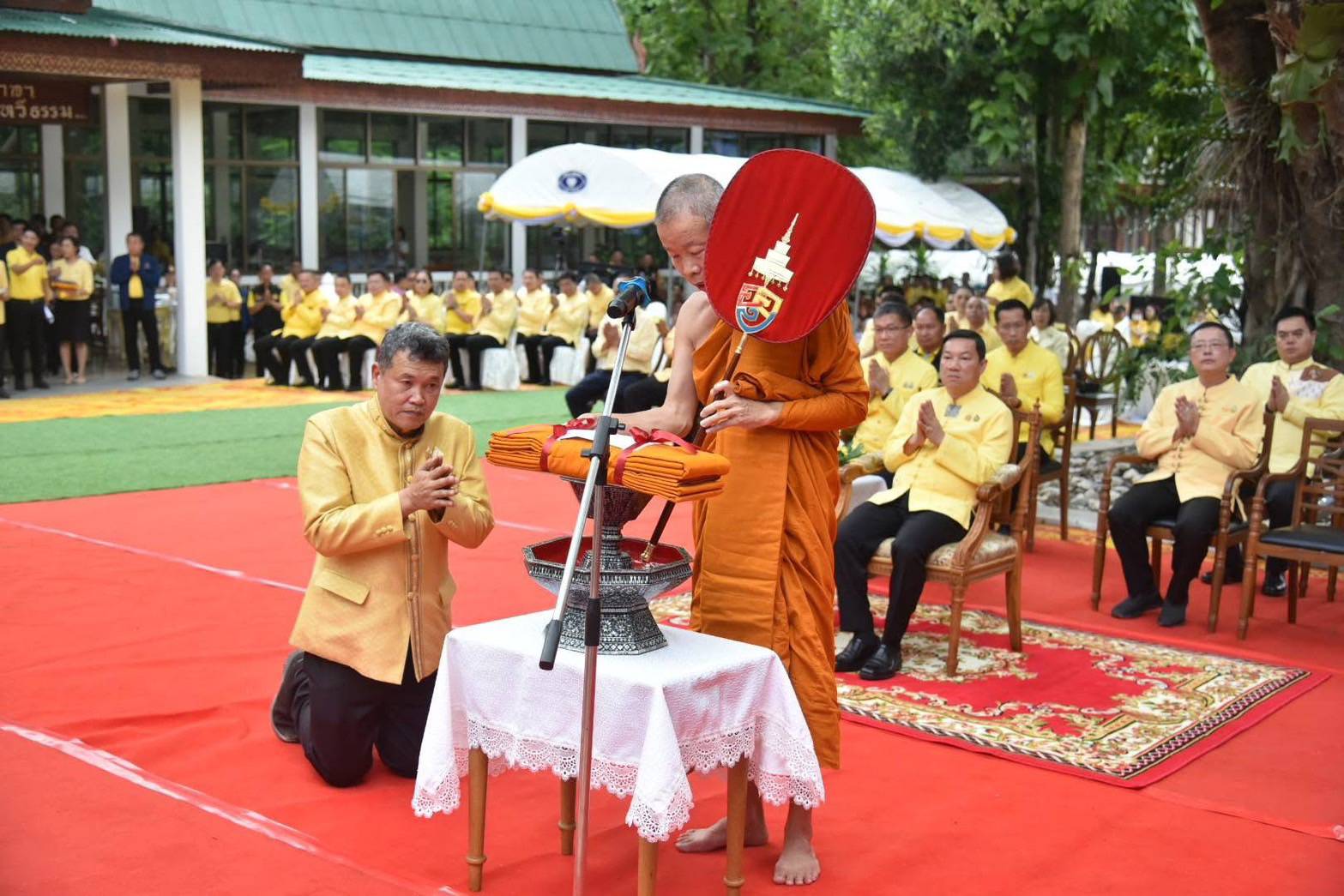 พช.ลำปาง ร่วมเปิดโครงการคืนธรรมชาติสู่ธรรม ปีที่ 8 ในพระสังฆราชูปถัมภ์ ณ วัดถ้ำสุขเกษมสวรรค์ ตำบลแม่ถอด อำเภอเถิน จังหวัดลำปาง