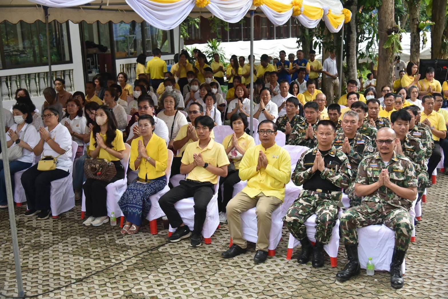 พช.ลำปาง ร่วมเปิดโครงการคืนธรรมชาติสู่ธรรม ปีที่ 8 ในพระสังฆราชูปถัมภ์ ณ วัดถ้ำสุขเกษมสวรรค์ ตำบลแม่ถอด อำเภอเถิน จังหวัดลำปาง