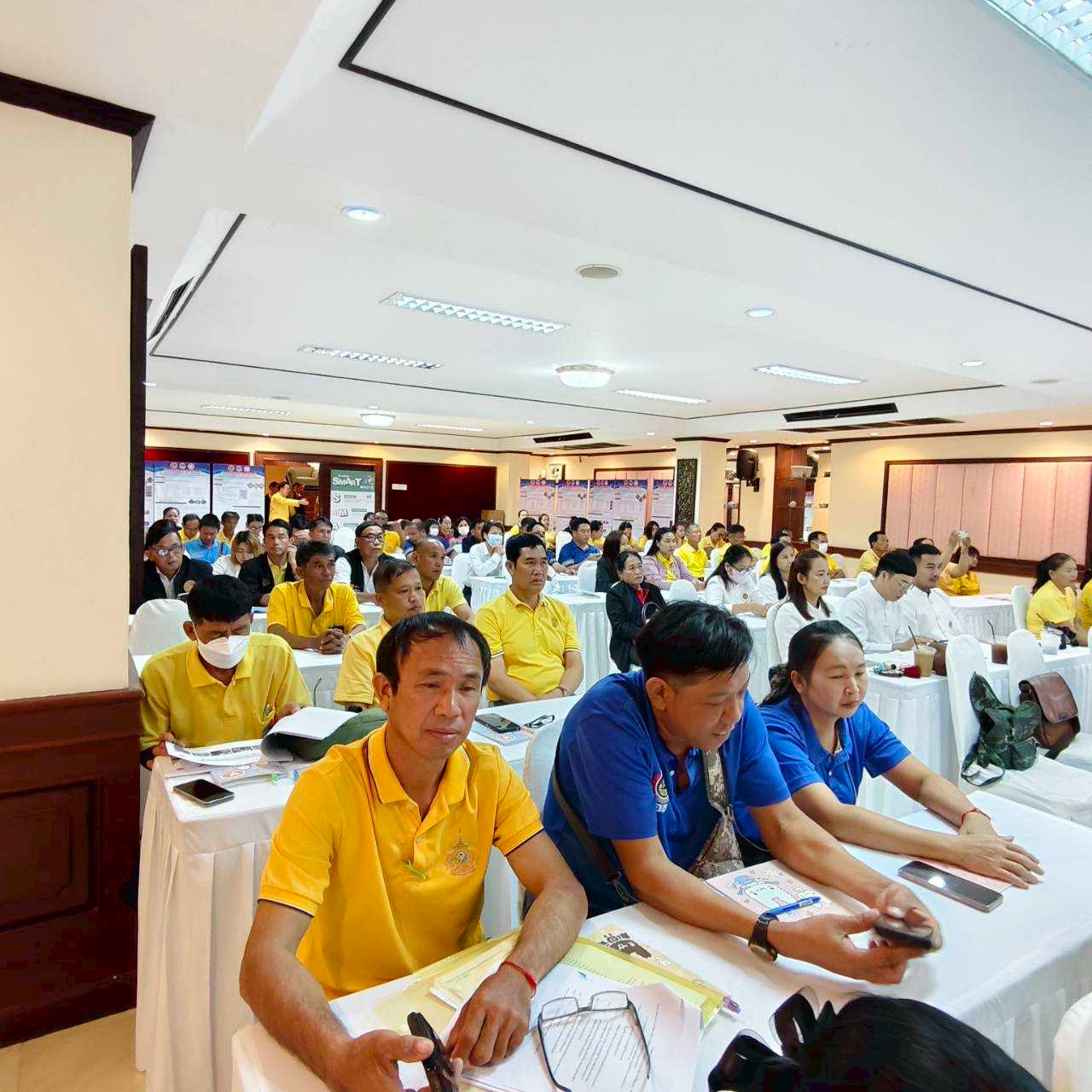 พช.ลำปาง จัดกิจกรรมสร้างเครือข่ายผู้นำการเปลี่ยนแปลง ระดับจังหวัด ประจำปี 2568