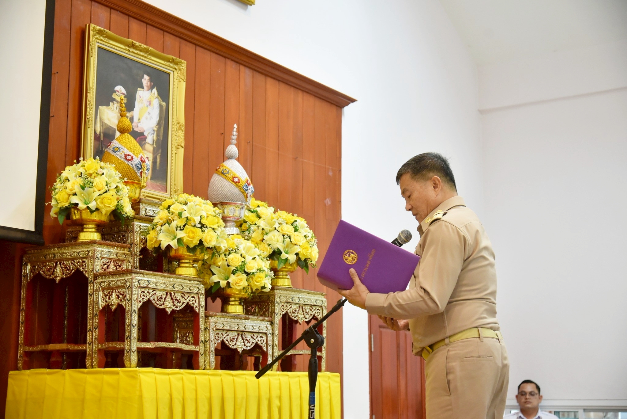พช.ลำปาง ร่วมพิธีเปิดอบรมวิทยากรเพื่อทำหน้าที่ผู้ถ่ายทอดความรู้เกี่ยวกับประวัติศาสตร์ชาติไทยประจำท้องถิ่น ประจำปีงบประมาณ พ.ศ. 2568 รุ่นที่ 3 ภาคเหนือ