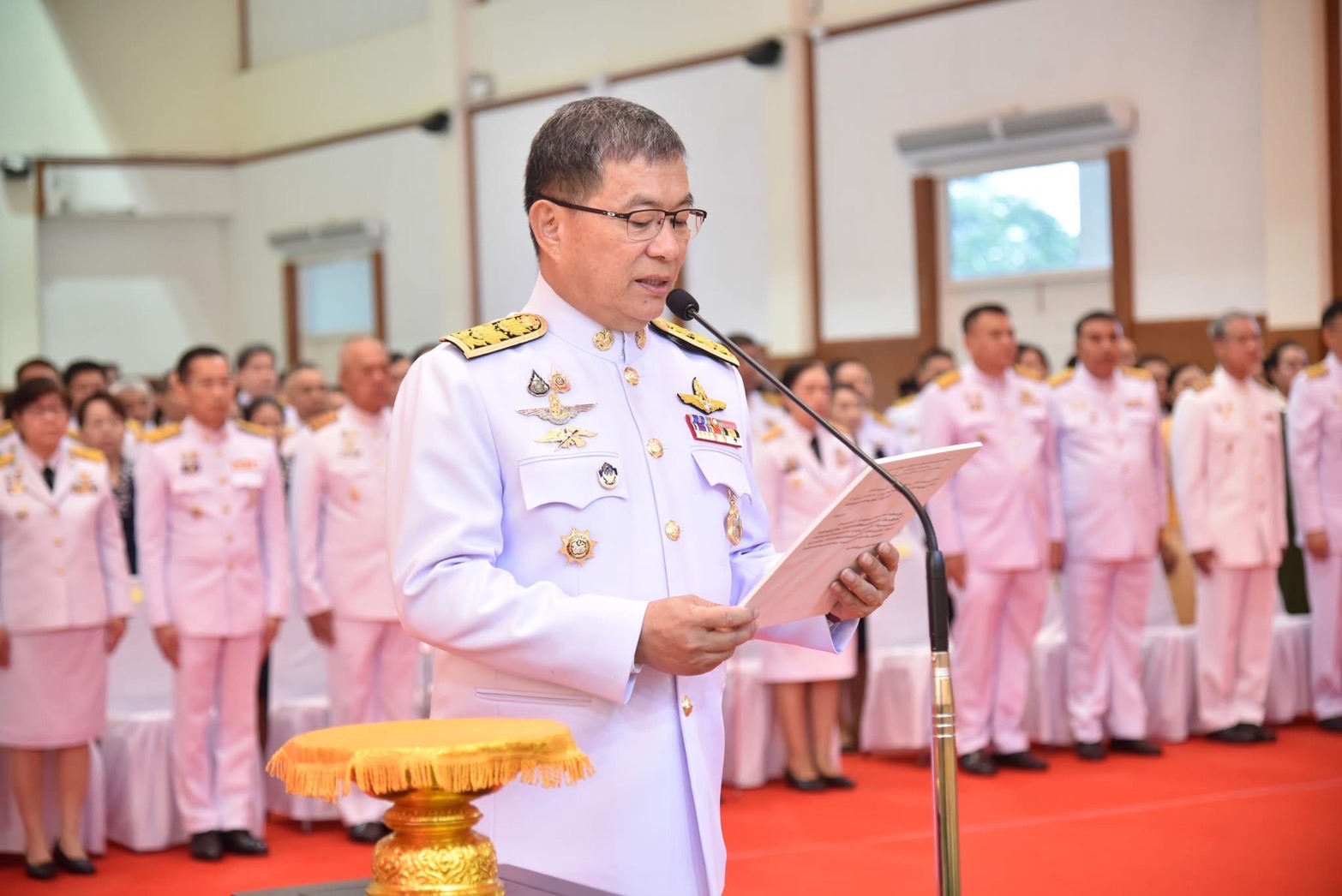 พช.ลำปาง ร่วมพิธีถวายสัตย์ปฏิญาณเพื่อเป็นข้าราชการที่ดีและพลังของแผ่นดิน