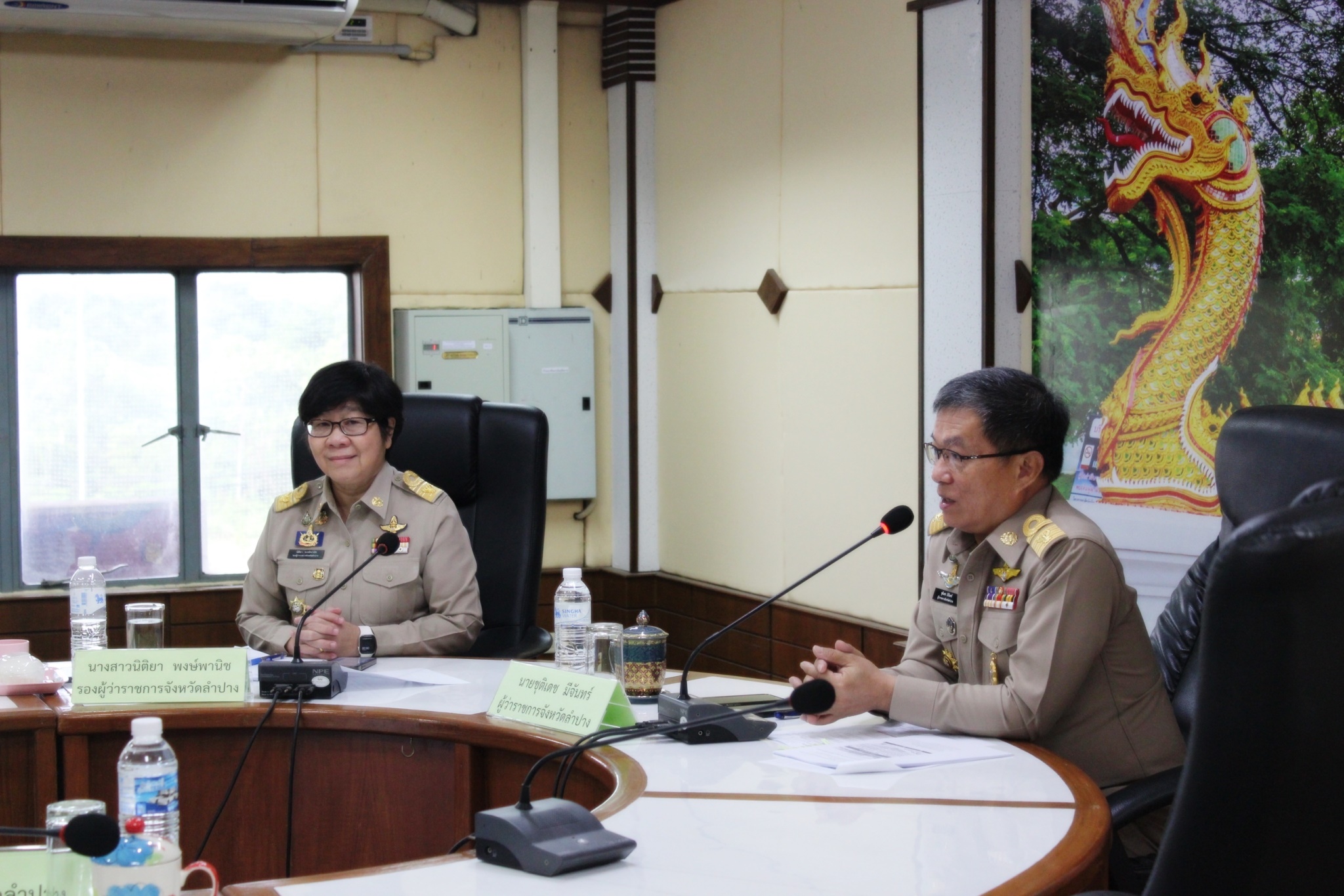 พช.ลำปาง ร่วมประชุมนายอำเภอ หัวหน้าส่วนราชการและรัฐวิสาหกิจในสังกัดกระทรวงมหาดไทย ประจำเดือนสิงหาคม 2568