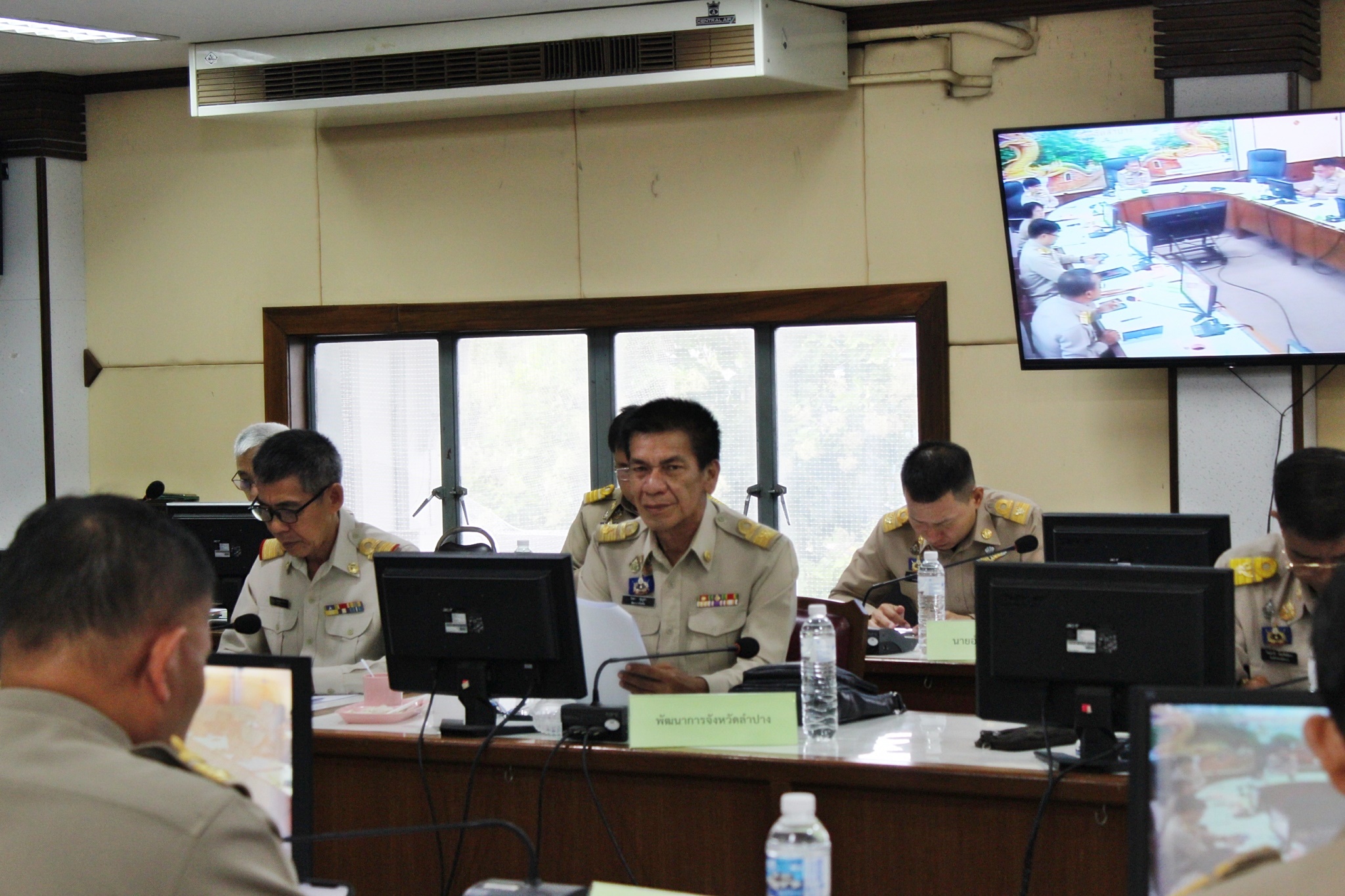 พช.ลำปาง ร่วมประชุมนายอำเภอ หัวหน้าส่วนราชการและรัฐวิสาหกิจในสังกัดกระทรวงมหาดไทย ประจำเดือนสิงหาคม 2568