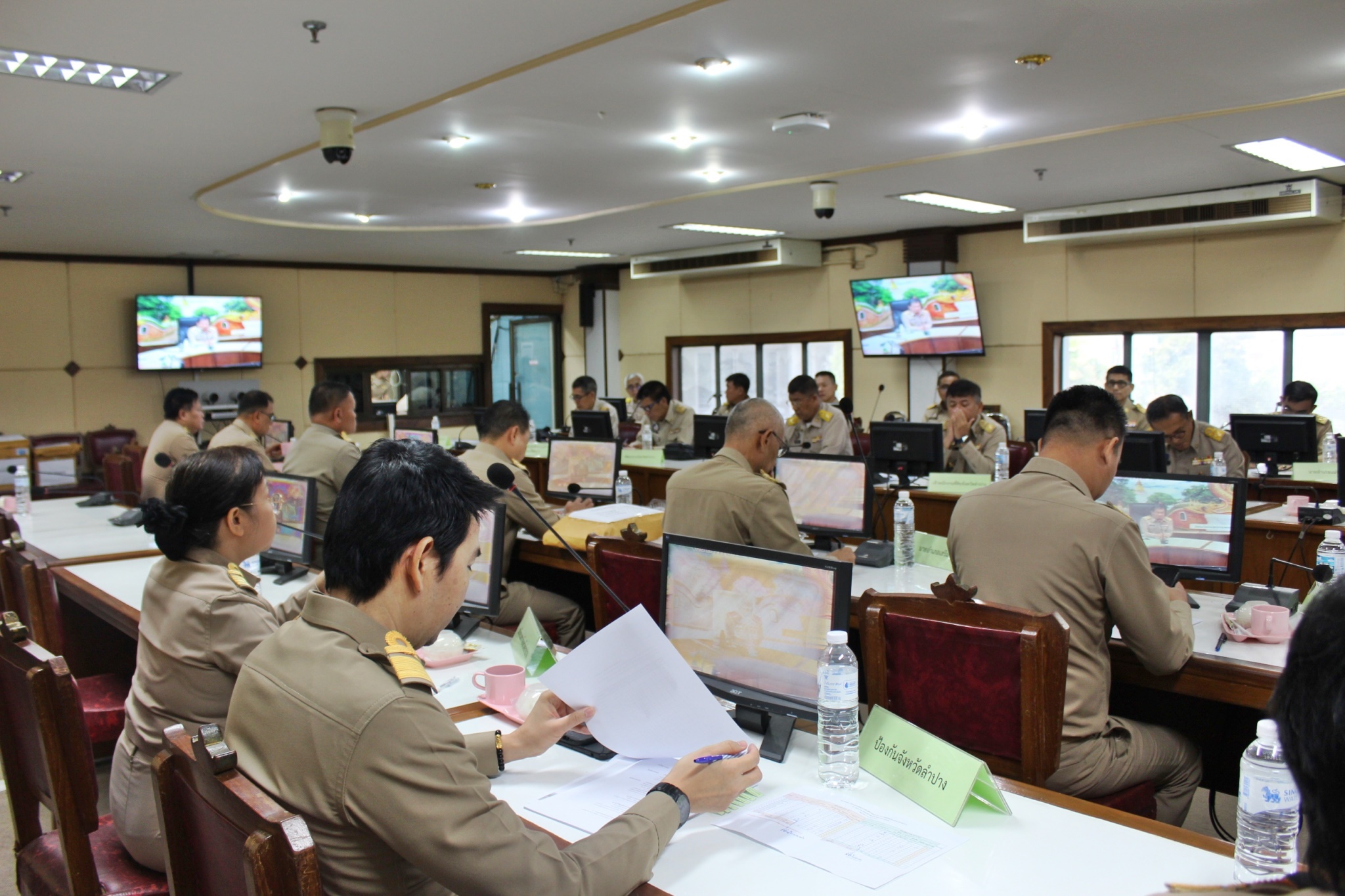 พช.ลำปาง ร่วมประชุมนายอำเภอ หัวหน้าส่วนราชการและรัฐวิสาหกิจในสังกัดกระทรวงมหาดไทย ประจำเดือนสิงหาคม 2568