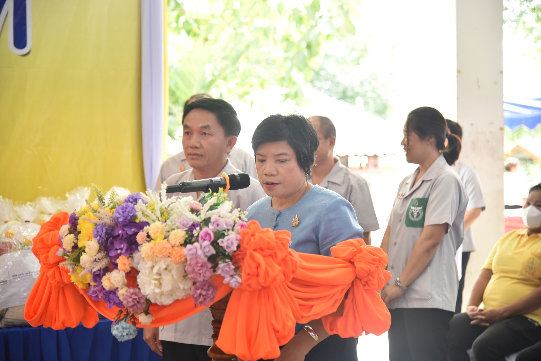 พช.ลำปาง ร่วมกิจกรรมหน่วยแพทย์เคลื่อนที่ พอ.สว. และหน่วยทันตกรรมเคลื่อนที่ เพื่อประชาชนด้อยโอกาส บูรณาการร่วมกับโครงการจังหวัดลำปางเคลื่อนที่ ประจำปีงบประมาณ พ.ศ. 2568 พื้นที่ อ.เสริมงาม จ.ลำปาง