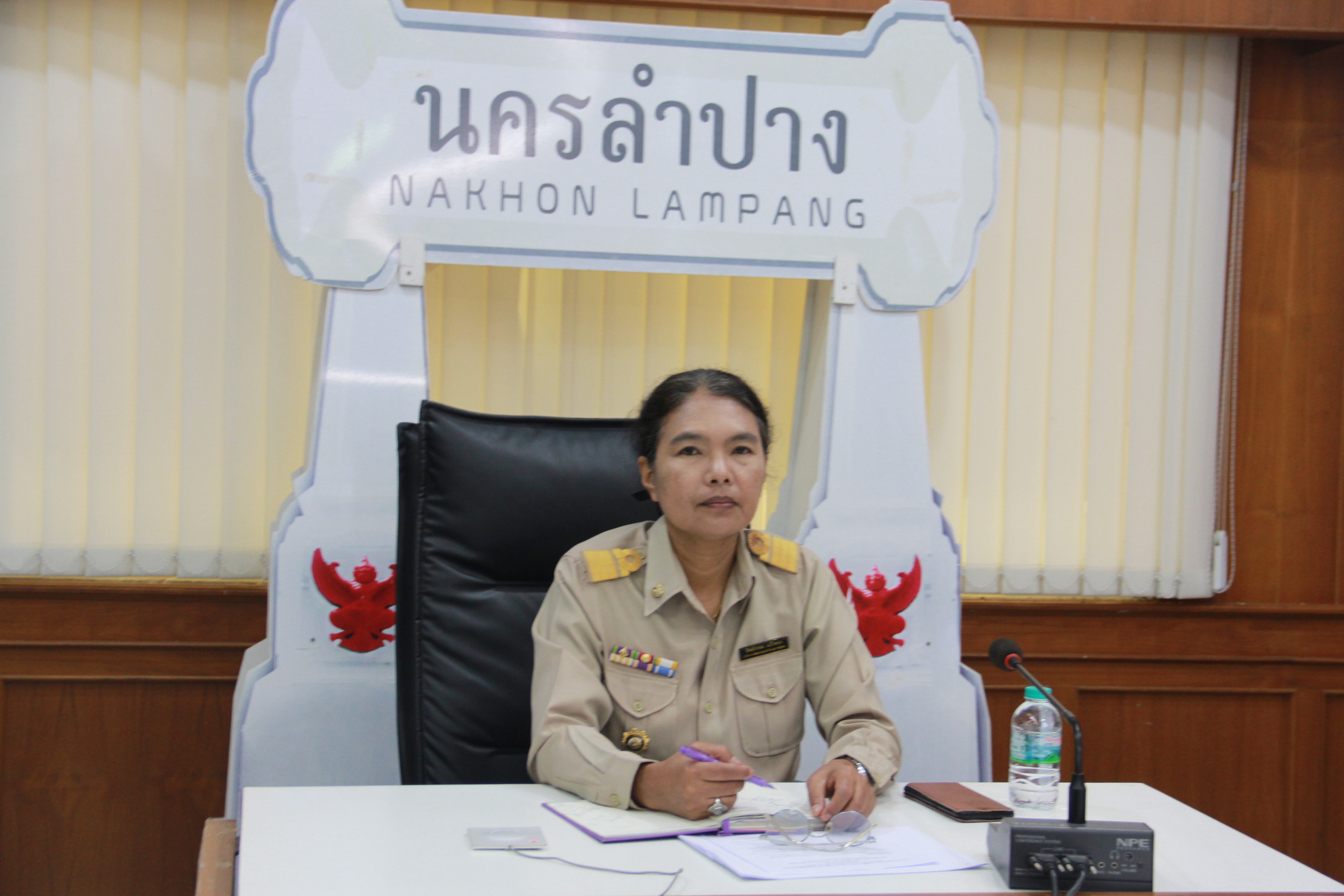 พช.ลำปาง เข้าร่วมการประชุมชี้แจงแนวทางปฏิบัติตามคำสั่งการมอบอำนาจให้ผู้ว่าราชการจังหวัดปฏิบัติราชการแทน ในการบริหารพนักงานราชการ สังกัดราชการบริหารส่วนภูมิภาค