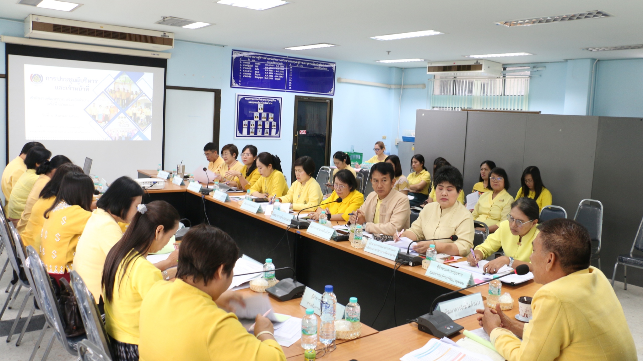 พช.ลำปาง ดำเนินการประชุมผู้บริหารและนักวิชาการพัฒนาชุมชน สำนักงานพัฒนาชุมชนจังหวัดลำปาง ครั้งที่ 6/2568