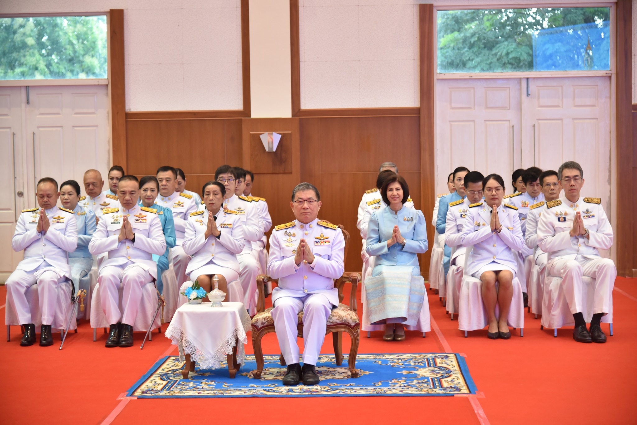พช.ลำปาง ร่วมพิธีเจริญพระพุทธมนต์และทำบุญตักบาตรถวายพระราชกุศล และพิธี 5 ศาสนามหามงคล เฉลิมพระเกียรติสมเด็จพระนางเจ้าสิริกิติ์ พระบรมราชินีนาถ พระบรมราชชนนีพันปีหลวง เนื่องในโอกาสวันเฉลิมพระชนมพรรษา 12 สิงหาคม 2568