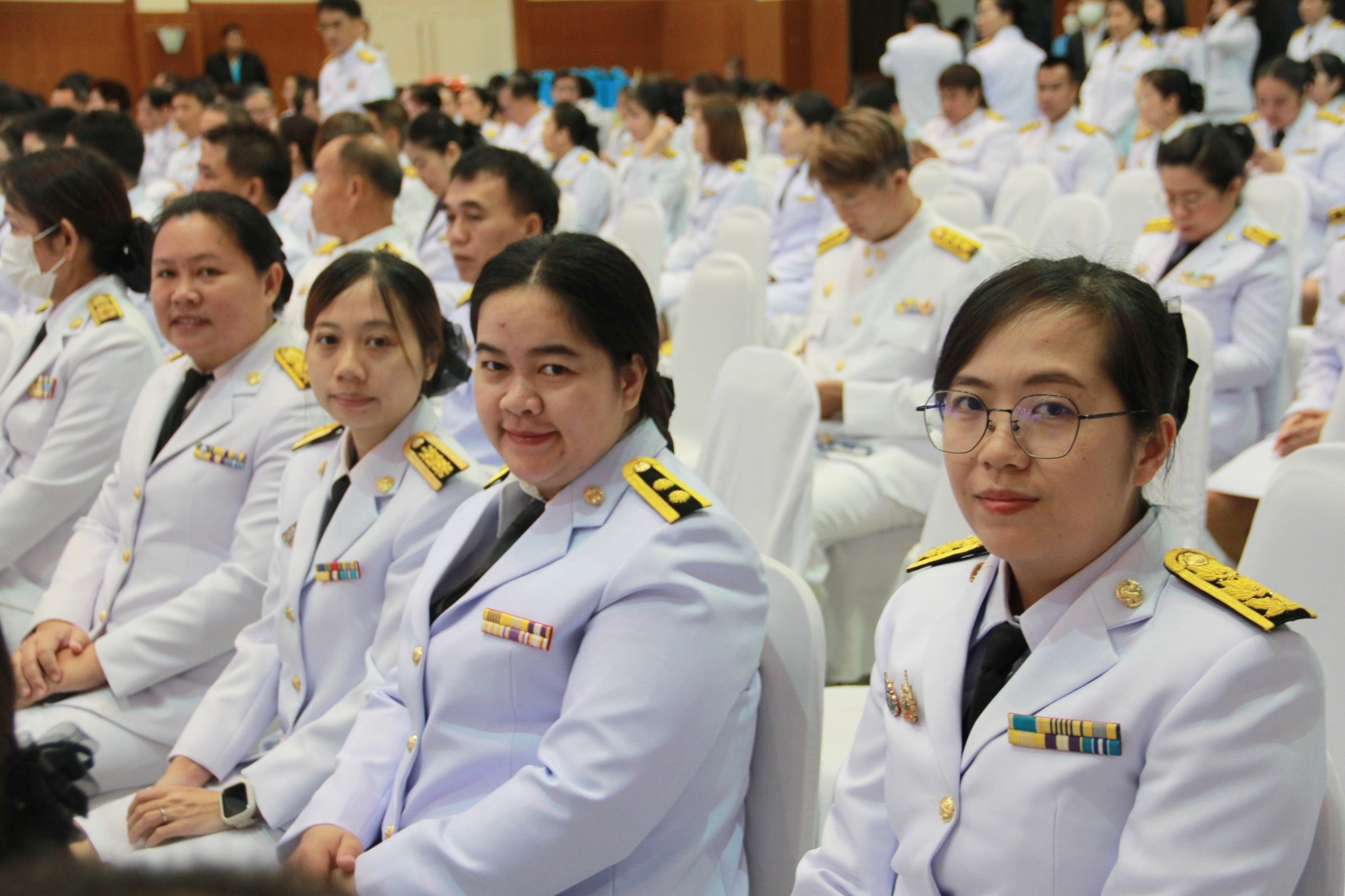พช.ลำปาง ร่วมพิธีเจริญพระพุทธมนต์และทำบุญตักบาตรถวายพระราชกุศล และพิธี 5 ศาสนามหามงคล เฉลิมพระเกียรติสมเด็จพระนางเจ้าสิริกิติ์ พระบรมราชินีนาถ พระบรมราชชนนีพันปีหลวง เนื่องในโอกาสวันเฉลิมพระชนมพรรษา 12 สิงหาคม 2568