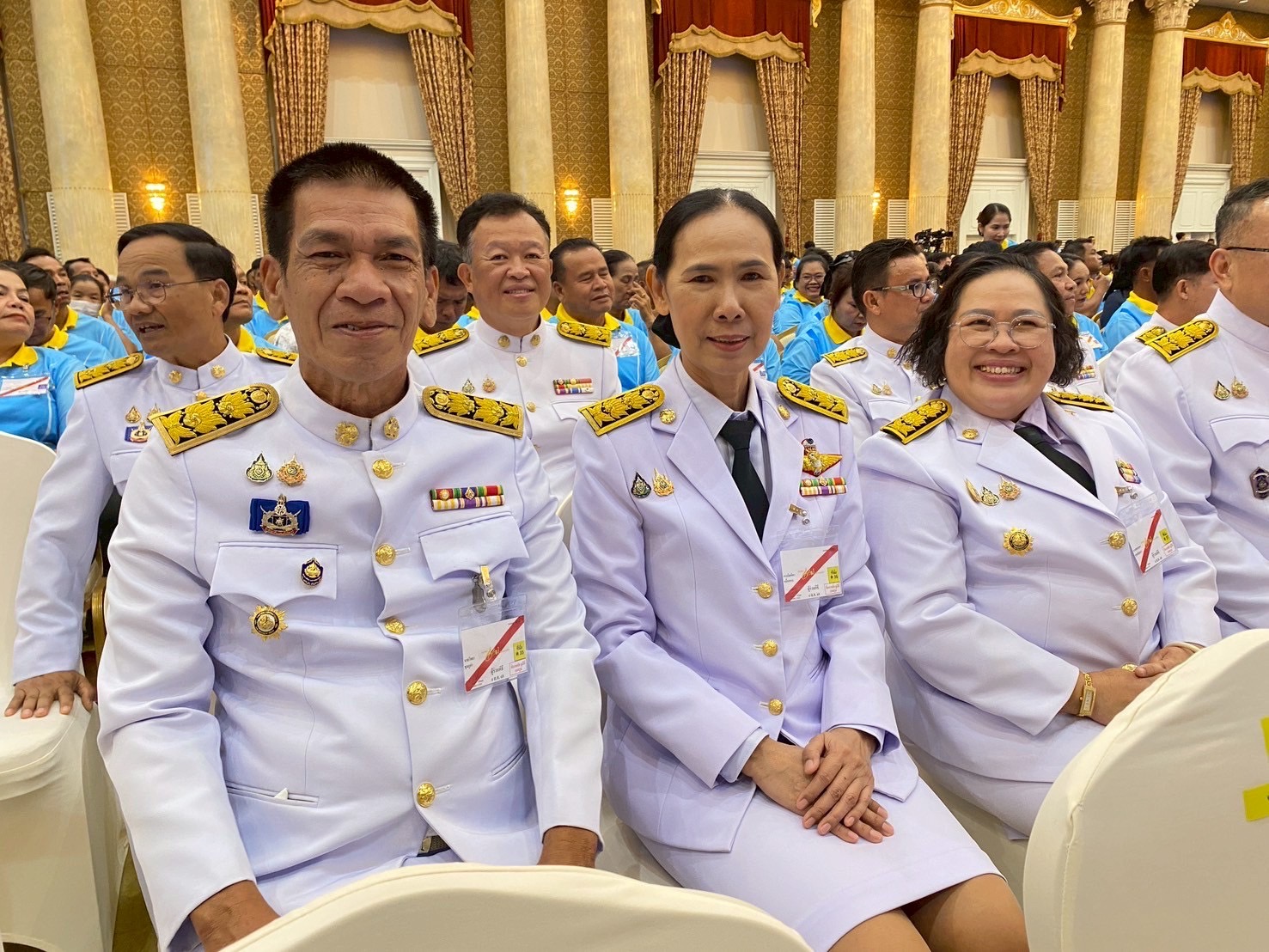 จังหวัดลำปาง : ผู้ว่าราชการจังหวัดลำปาง เฝ้ารับเสด็จสมเด็จพระนางเจ้าฯ พระบรมราชินี ในโอกาสเสด็จฯ แทนพระองค์ พระราชทานเงินขวัญถุงกองทุนแม่ของแผ่นดิน ประจำปี 2568