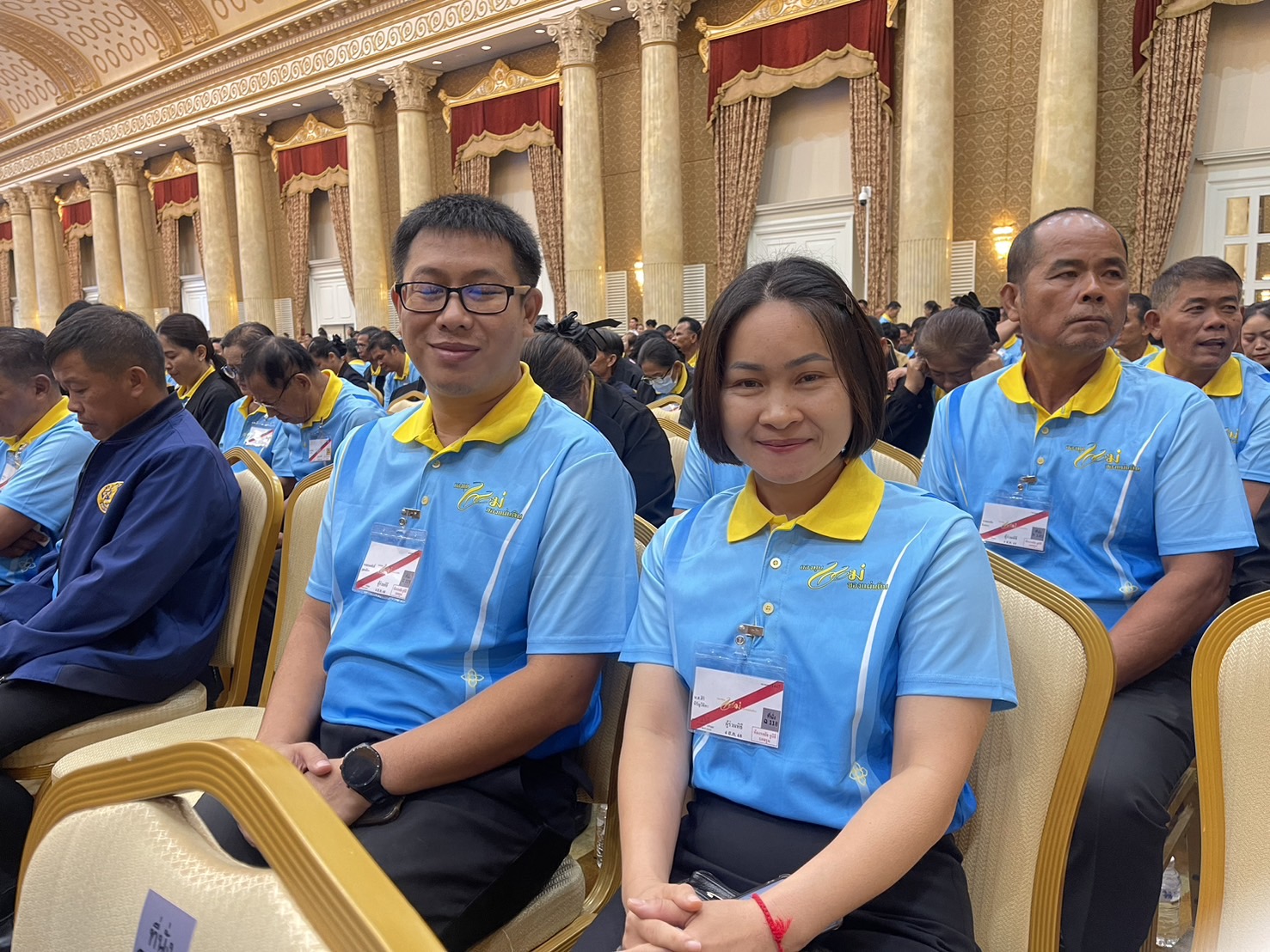 จังหวัดลำปาง : ผู้ว่าราชการจังหวัดลำปาง เฝ้ารับเสด็จสมเด็จพระนางเจ้าฯ พระบรมราชินี ในโอกาสเสด็จฯ แทนพระองค์ พระราชทานเงินขวัญถุงกองทุนแม่ของแผ่นดิน ประจำปี 2568